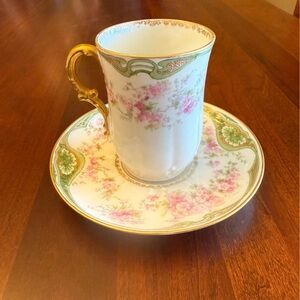 Haviland Limoges Tea Cup and Saucer